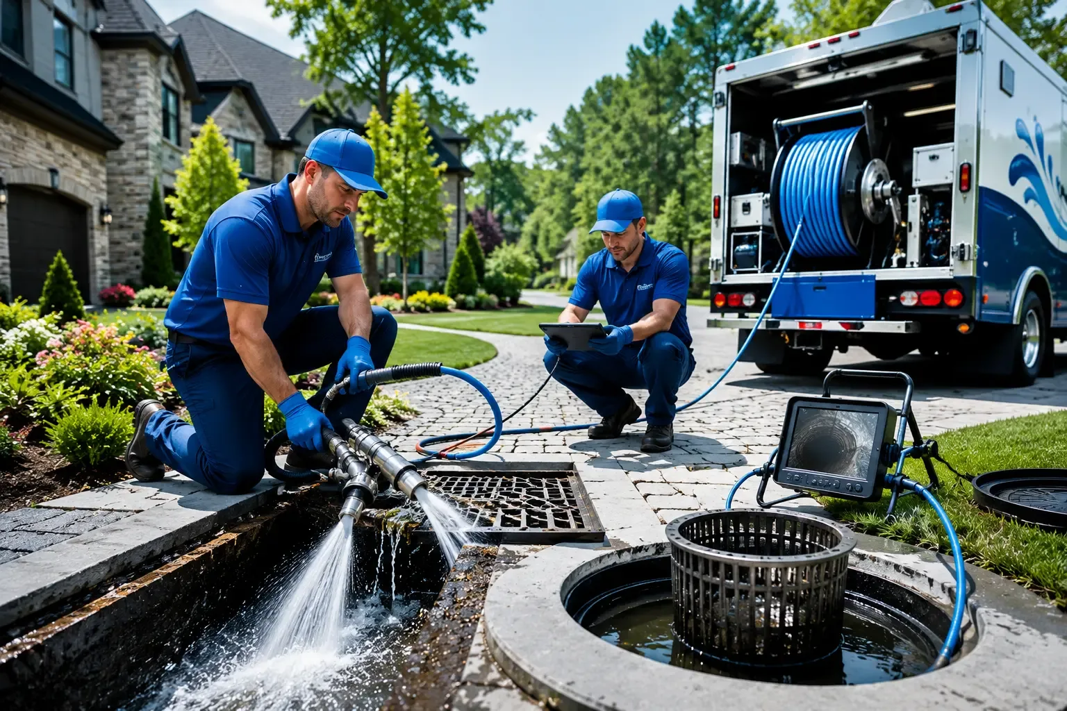 Local outdoor drain cleaning professionals in Franklintown, PA