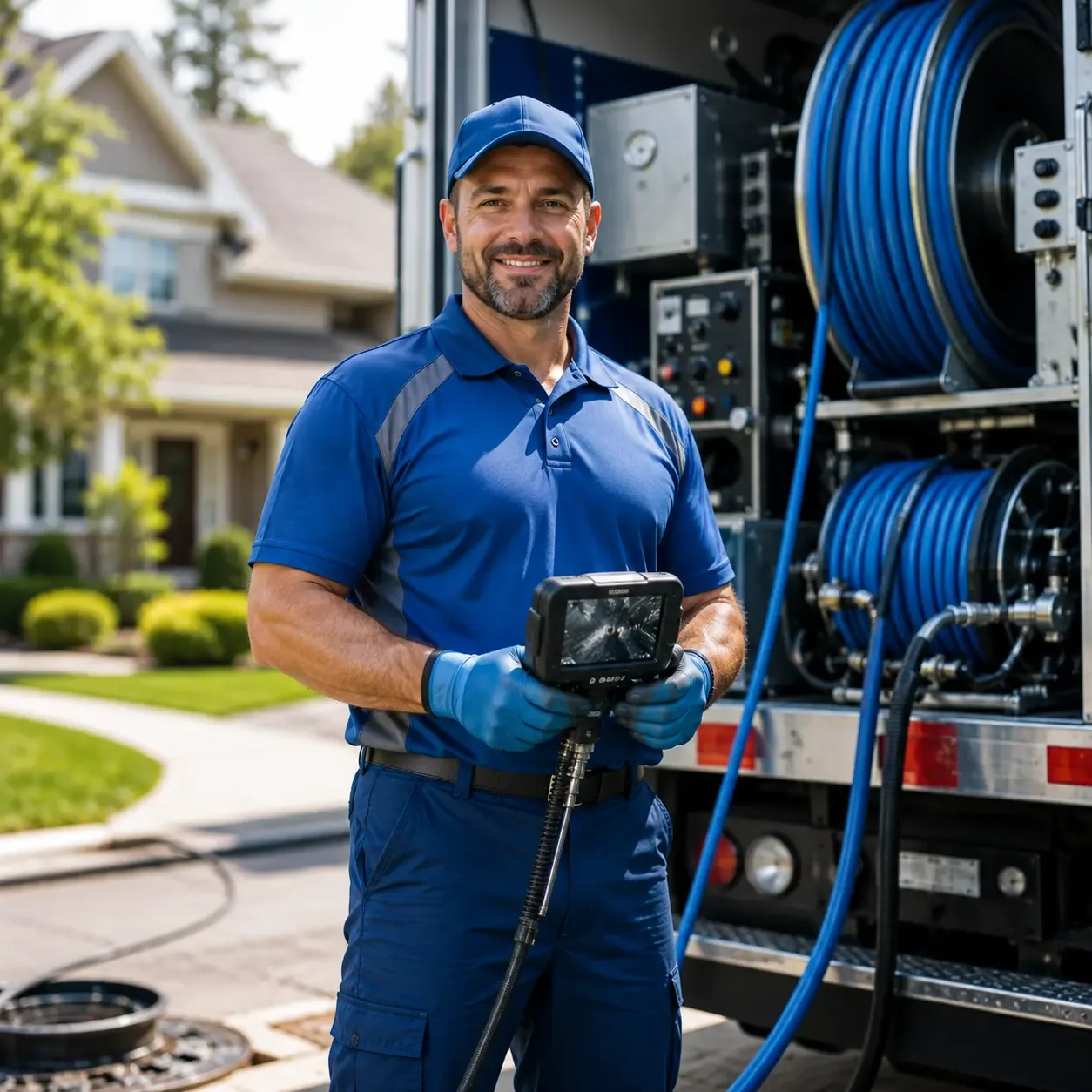 Local outdoor drain cleaning specialists in Franklintown, PA
